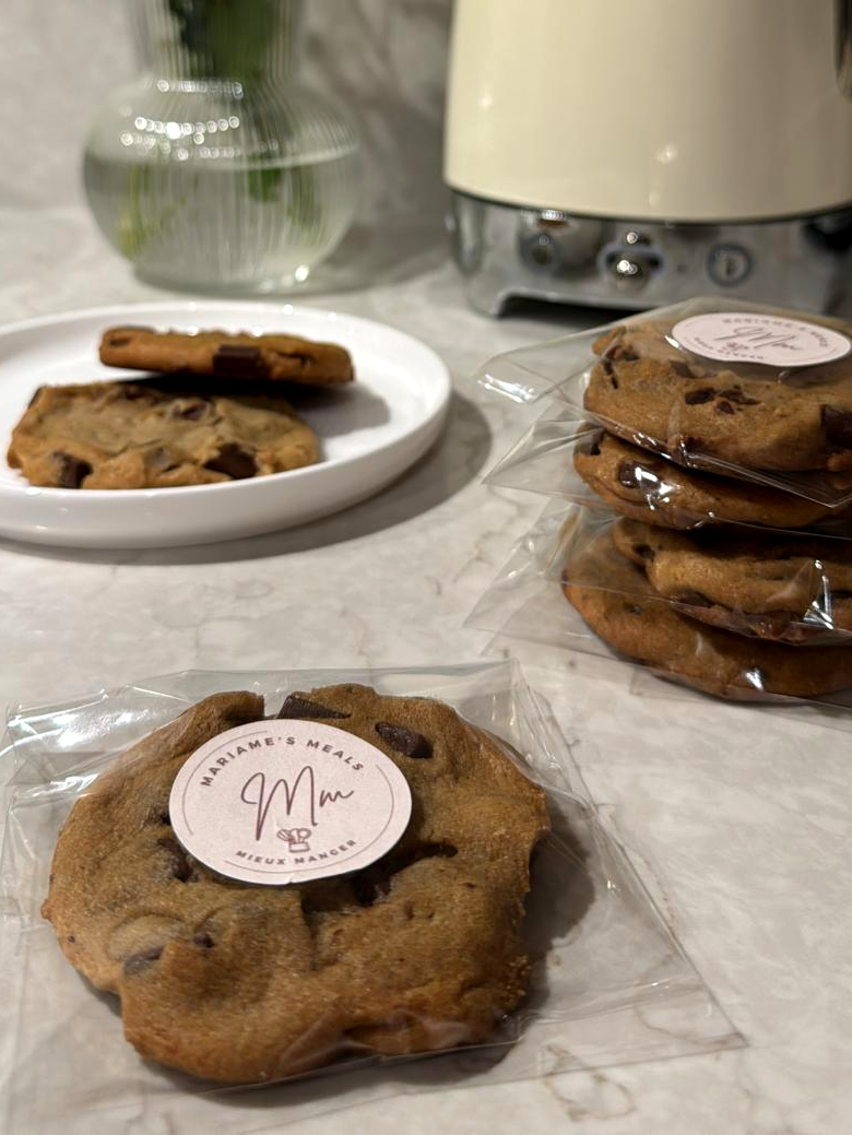 Mariame's Meals branded cookies